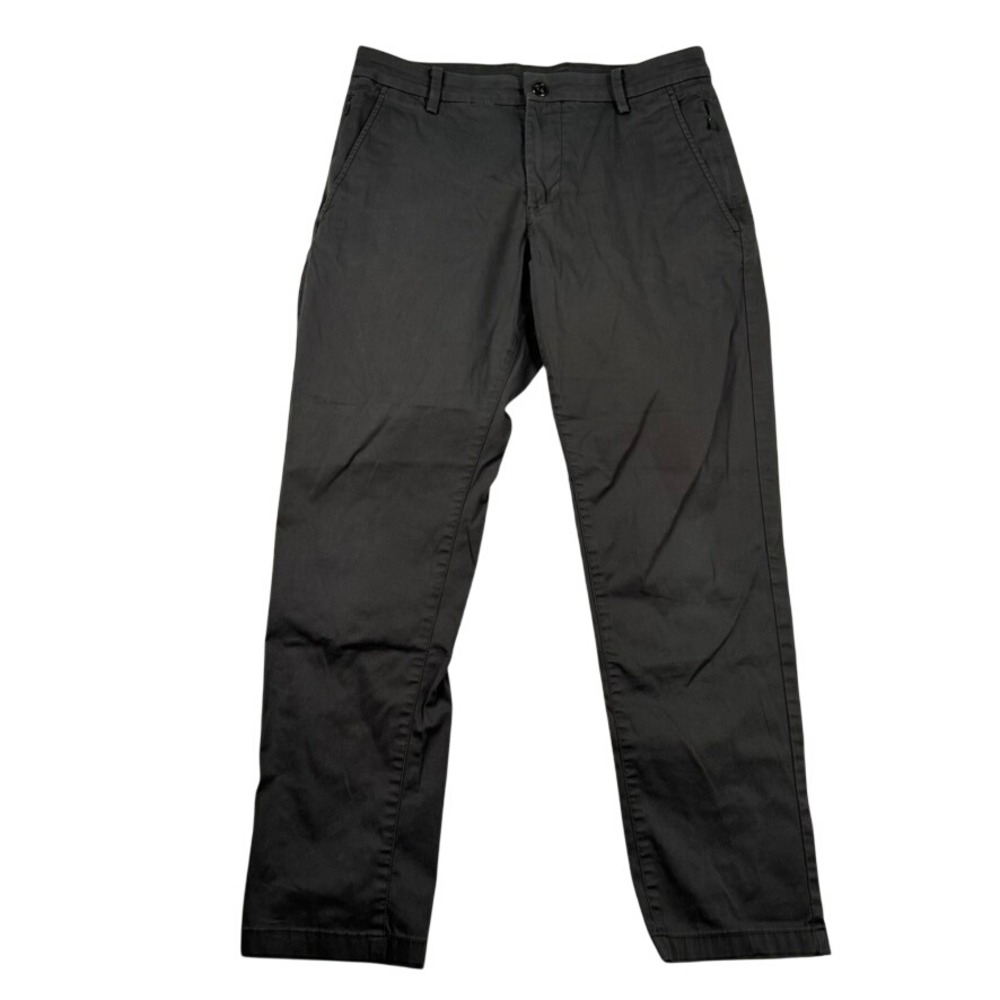 Birddogs Pants Mens 30x28 (fits 29x27) Charcoal Gray/Olive Chino Zipper Pockets